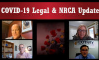 COVID 19 NRCA Legal Update