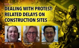 protest delays