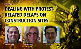 protest delays